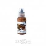Краска для художественной татуировки World Famous Tattoo Ink by Maks Kornev, Burnt Sienna, 30 мл