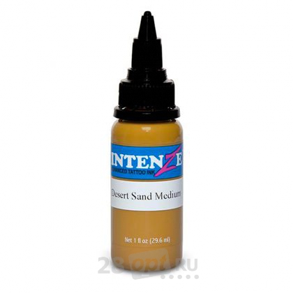 Уцененный товар Краска для художественной татуировки Intenze, Desert Sand Medium, 30 мл