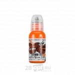 Краска для художественной татуировки World Famous Tattoo Ink, Everest Orange, 30 мл
