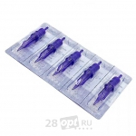 Картриджи для художественной татуировки Mast Pro 1207RLT, Round Liner 7, 0,35 мм, коробка 20 шт.