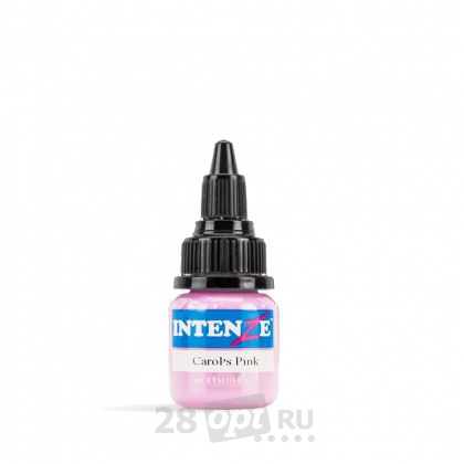 Уцененный товар, Краска для художественной татуировки Intenze, Carol`s Pink, 15 мл