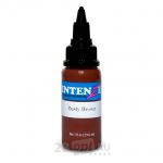 Уцененный товар Краска для художественной татуировки Intenze, Rusty Brown, 30 мл