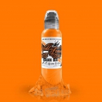 Уцененный товар, Краска для художественной татуировки World Famous Tattoo Ink, BTK Marigold Twine, 30 мл
