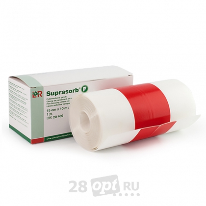 Плёнка для художественной татуировки Suprasorb F, 15 см х 10 м, Рулон