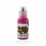 Краска для художественной татуировки World Famous Tattoo Ink, Rushmore Magenta, 30 мл